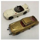 Two Vtg Corgi James Bond cars