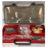 New Spincast rod and reel set in case