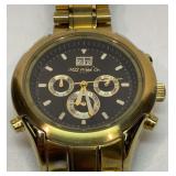 MZI gold colored watch. Germany.