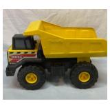 Tonka dump truck. 17 inches long.