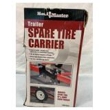 New trailer spare tire carrier mount