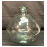 Large Barcelona recycled glass bubble vase