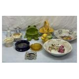 Ashtrays, bells, bowls and planters