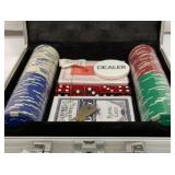New poker chip set