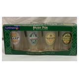 New set of Irish pub glasses