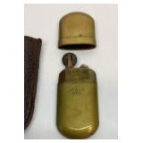Vtg Brass No. 5 trench pocket lighter