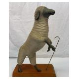 Antique British Woollens sheep advertising piece