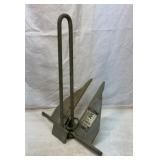Galvanized hook boat anchor