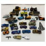 Random Hot Wheels, Matchbox, etc. vehicles
