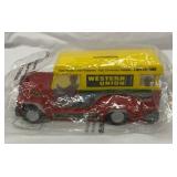 New Western Union plastic truck bank