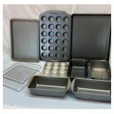 Baking pans, muffin pans, loaf pans, etc.