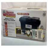 New battery back up sump pump system