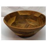 12 inch acacia wood bowl