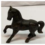 Old cast iron horse figure