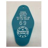 Coral Courts Motel. Room 69 key fob