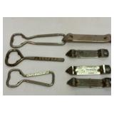 Advertising beer openers.  Falstaff, etc..