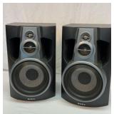 Pair of Sony speakers.  SS-GS200