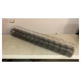 2" x 4" x 48" wire fencing. Roughly 20 to 25 feet.