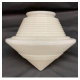 Vtg milk glass white light globe