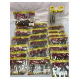 21 bags of Rage Tail soft fishing baits