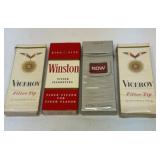 Four packs of free airline cigarettes. Sealed.