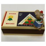 Mouse matchbox music box