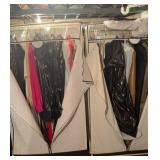 Two wardrobes and contents