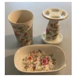 Asian style bathroom set