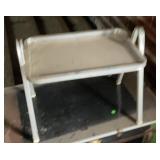 Aluminum patio side table