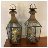 Oil lamp carriage lanterns