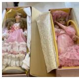Two Welden museum dolls