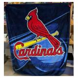 St. Louis Cardinals throw blanket