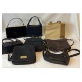 8 assorted purses.  Various makers