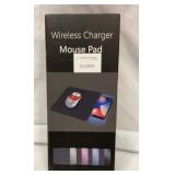New wireless charger, mouse pad. Black.