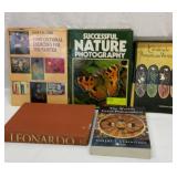 Painting, photography, writing, etc. books