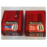 Two packages 45 cal. muzzleloading bullets