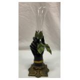 Petites Choses cast iron hand bud vase