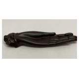 Ceramic hand incense stick burner