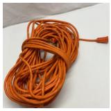 Extension cord.  Probably 100 foot.