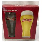 Budweiser glassware gift set