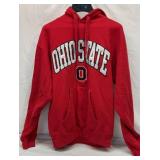 The Ohio state hooded sweatshirt. Size M.