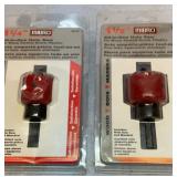 Two new hole saws