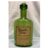 Vtg Royall Lyme lotion bottle. 13 inches tall.