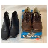 2 new shoes and boots