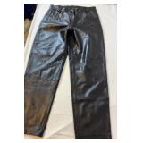 Leather pants.  Size 32