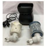 Two Scentsy plug-ins and warmer