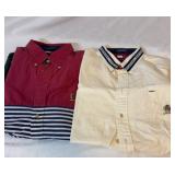 Two Tommy Hilfiger dress shirts