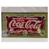 Coca-Cola metal sign