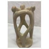 Soapstone Circle of Friends art piece
