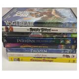 Kids movie DVDs